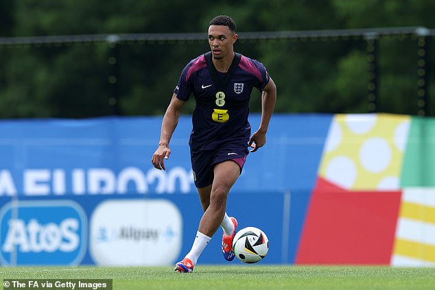 He has also suggested playing Trent Alexander-Arnold on the right if England play with three centre-backs