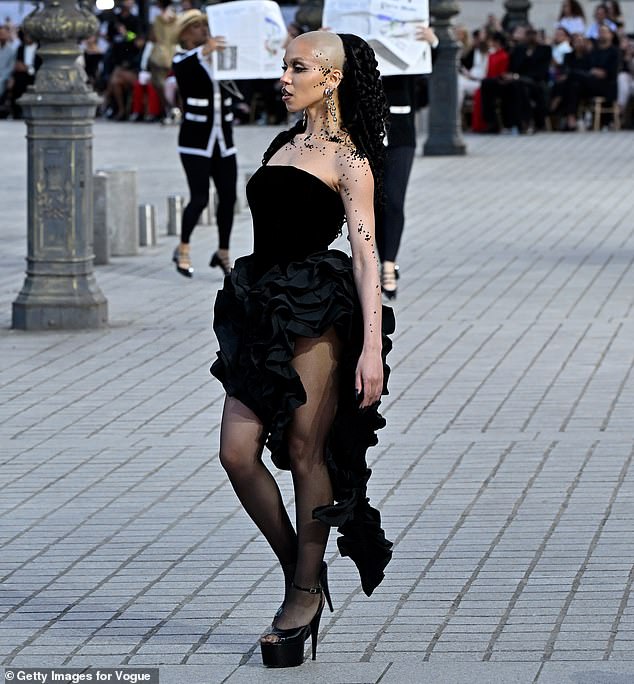 The biggest and brightest names in fashion descended on the iconic Place Vendome to celebrate 100 years of style in the country