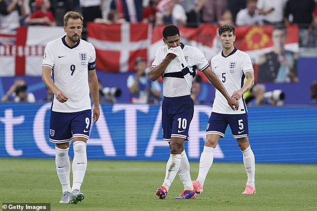 The footballer-turned-pundit branded England's performance 's***' following their 1-1 draw with Denmark