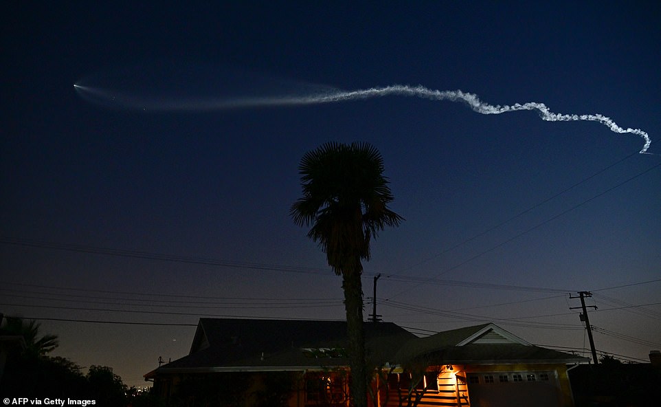 One commenter on X, formerly Twitter, wrote: 'Putting junk into space is not advancing mankind.' While another added: 'You're littering space with junk.' Musk 's company completed two launches of its reusable Falcon Heavy rockets in just one day, bringing the total number of deployed Starlink satellites in orbit to 6,673 according to Starwalk .