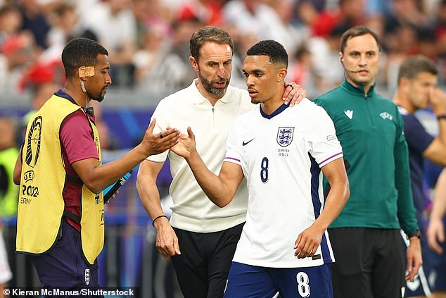 Trent Alexander-Arnold started the first two matches but is set to be dropped against Slovenia