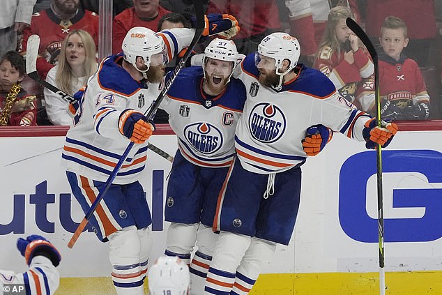 The Edmonton Oilers are one game away from winning the Stanley Cup and a ton of pizza
