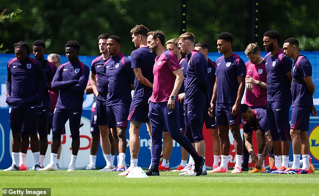 Gareth Southgate is set to make one change to the side that started England's first two games of the tournament