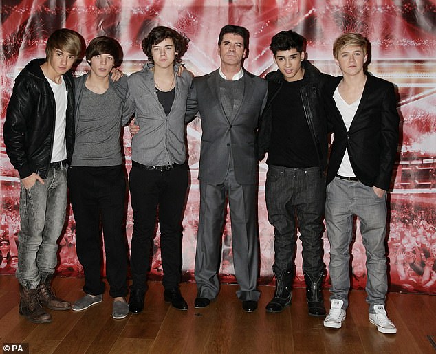 Simon's search will consist of X Factor boot camp style auditions starting on July 4 and 5 in Newcastle, before he moves on to Liverpool, Dublin and London (Pictured with One Direction in  2010)