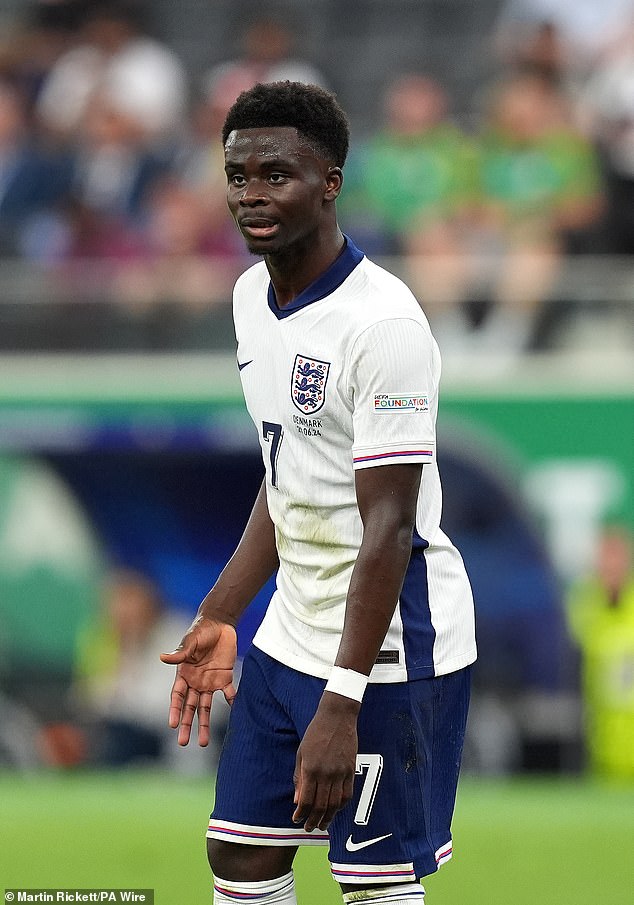 It is 22-year-old Bukayo Saka who plays for Arsenal and was awarded England's Men's Player of the Year for 2022-23