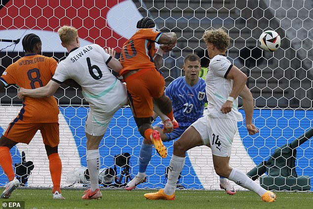 Memphis Depay clawed his side back into the tie with a wonderfully-taken effort in the 75th minute