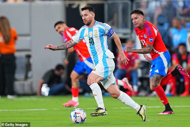 Lionel Messi didn't quite get a birthday goal for Argentina but helped his side to a 1-0 win