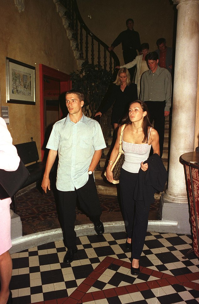 Michael met his wife Louise when they both attended Hawarden High School together in Flintshire Wales. They then went on to tie the knot in 2005, (pictured that year), after they got engaged on Valentine's Day in 2004