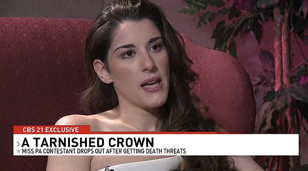 The former Miss Susquehanna Valley 2024 beauty queen spoke to CBS 21 News about her decision to step down from the competition