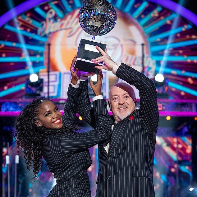 To date, Bailey is the oldest winner of Strictly Come Dancing having won the show with professional dance partner Oti Mabuse in 2020