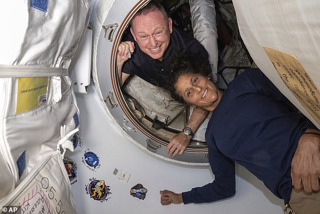 While Suni Williams and Butch Wilmore's stay was recently extended to an undetermined date, experts told DailyMail.com that the delay is for them to analyze the service module while it is still in space