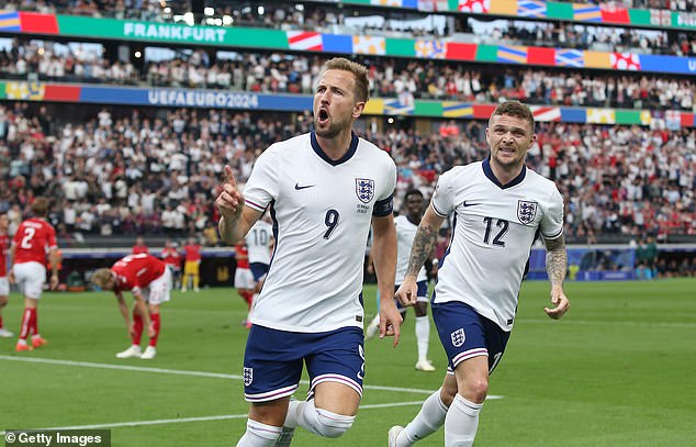 But the England captain showed what he can do with a great poacher's finish against Denmark