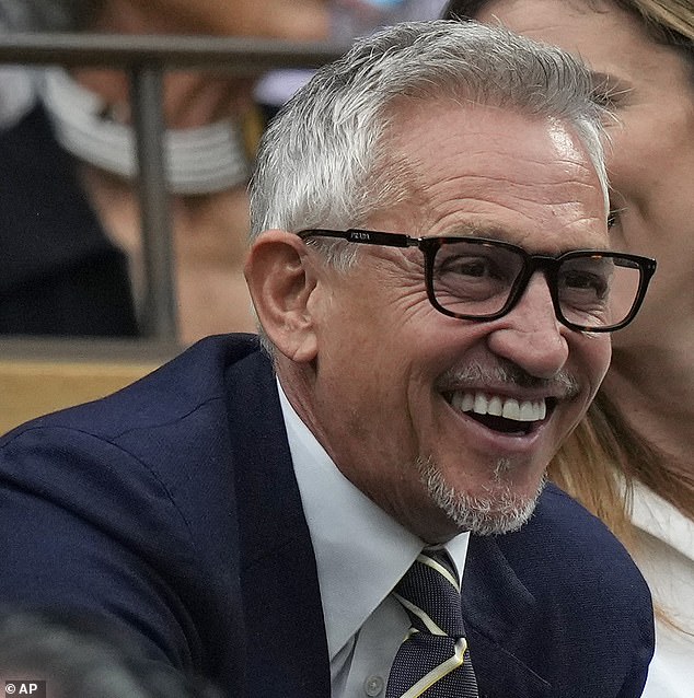 Lineker (pictured) was suspended from Match of the Day three days after he posted a string of anti-Tory tweets on March 7, 2023