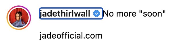 The singer, 31, who rose to prominence as a member of the girl group Little Mix, took to her Instagram to announce the exciting news to fans who have been eagerly waiting for updates