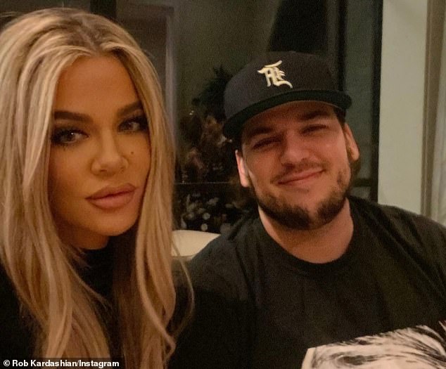 The most recent Instagram picture he posted of himself was a photo of him and Khloe to mark her 39th birthday last June (pictured)