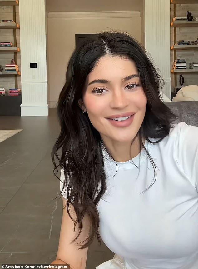 But the duo prevailed and took a small bite from the Butter Cake cookie, followed by an excited dance afterwards. 'Let us know what we should eat next!' Kylie told her fans and followers to end the video