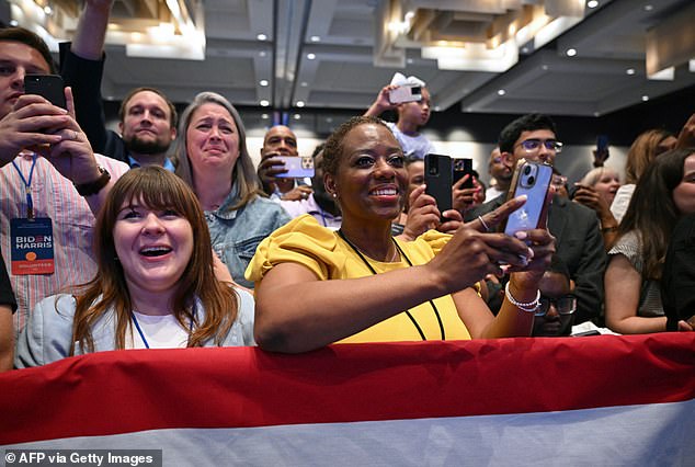 Democrats who attended a raucous Atlanta watch party gushed over President Joe Biden's debate performance despite it sending other party members spiraling