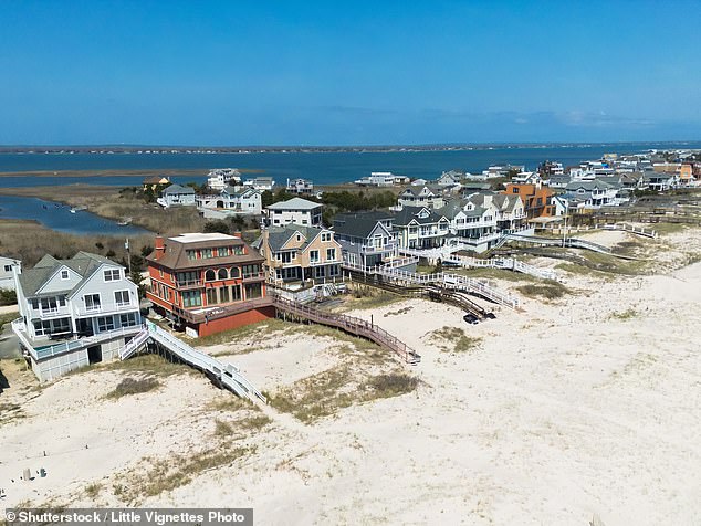 Rumour has it a recent 'scandal' in The Hamptons (stock image seen) has been the talk of the town as celebrities flock to the popular holiday destination ahead of US Independence Day