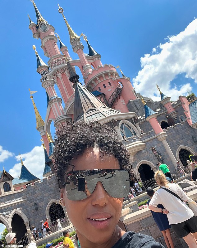 The 47-year-old actress ¿ who recently looked radiant at the 2024 Tribeca Festival ¿ took to Instagram to show off her 'joy and magic and awe' on Thursday after enjoying the theme park