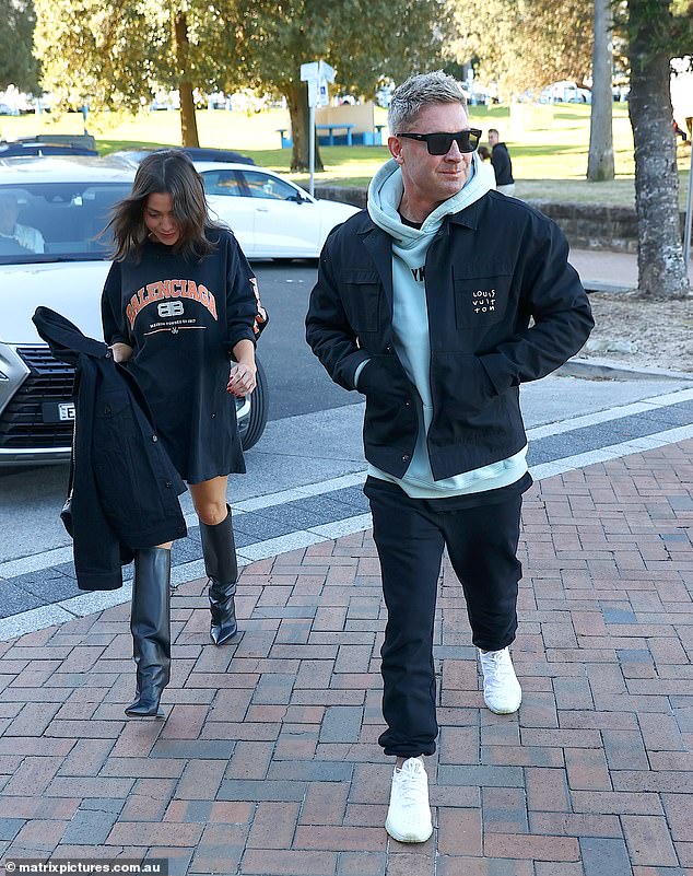 Michael Clarke has officially confirmed his romance with his new girlfriend Arabella Sherboune as they stepped out for a romantic lunch together on Friday. Both pictured