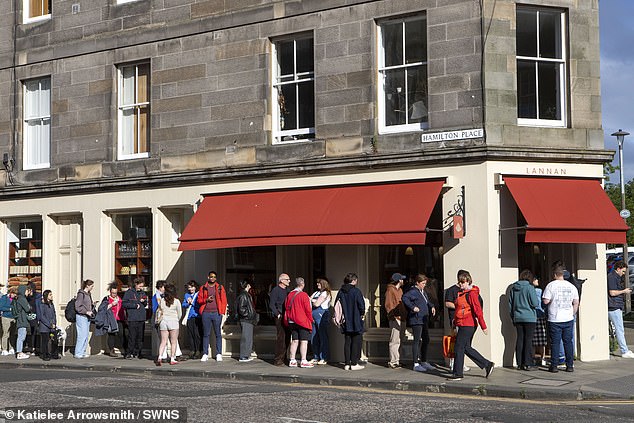 Lannan Bakery in Stockbridge, Edinburgh, has caused quite a stir after its customers admitted to queueing for over two hours just to get their hands on its pastries