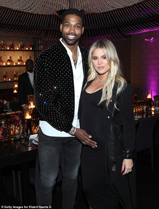 This comes after her ex Tristan Thompson shared a special note for her on her 40th birthday on Thursday. The basketball star called the pinup his 'best friend.' Seen in 2018