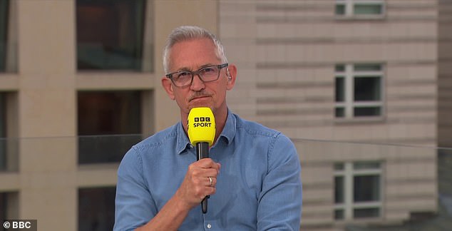 Gary Lineker launched a brutal attack on England following the showing against Denmark