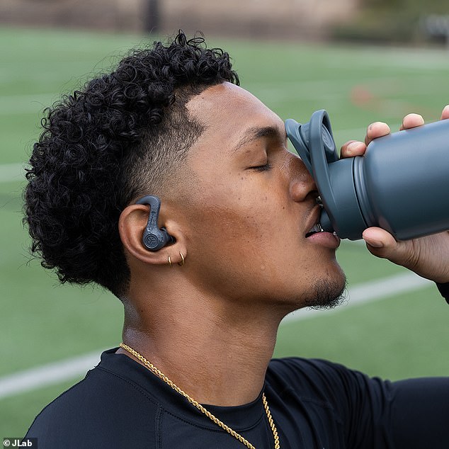 Turn up the volume and enjoy exceptional audio with the JLab JBuds Sport ANC 4 earbuds, offering hybrid active noise cancellation for the ultimate listening experience