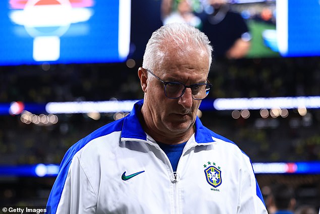 Dorival Junior - Brazil's manager - will feel relieved about the win after tying 0-0 vs Costa Rica