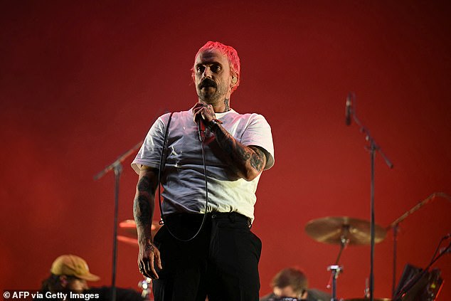 Rock band Idles led the Glastonbury crowd in chanting 'f*** the king' as the festival turned political on Friday night