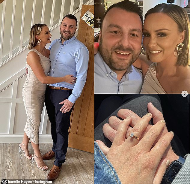 It comes after Chanelle announced her engagement to Dan in May 2022