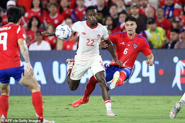 Canada and Chile tied in the first game both teams faced each other off in at the Copa America