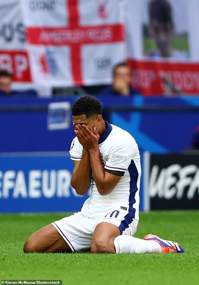 Bellingham scored England's first goal of the Euros, against Serbia, but has struggled since