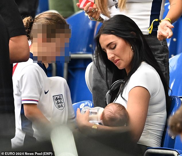 Last Sunday Annie watched from the stands at Veltins-Arenat as she fed their baby son Rezon while Kyle and his teammates struggled to make an impact during a dreadful last 16 match at Euro 2024