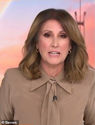 Natalie Barr questioned Barnaby Joyce on his decision to quit alcohol and asked whether he would return to drinking after admitting life was 'boring' without it