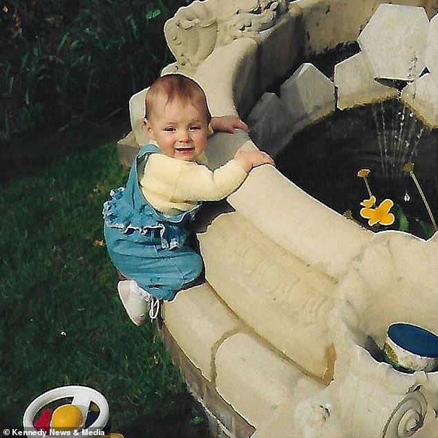 Avalon (pictured as a baby) says she has never attended Glastonbury, but hopes to go one day