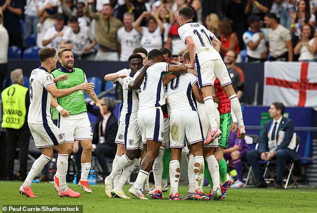 England progressed to the quarter-final after an extra-time win over Slovakia in Gelsenkirchen