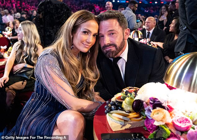 Despite their marital woes, the insider added that Affleck is 'very protective of Jennifer'; They are pictured in 2023 at the Grammy Awards in Los Angeles