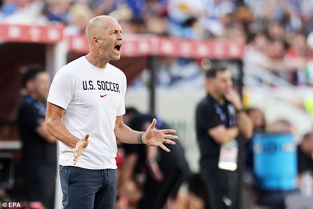 The pressure is on Berhalter after his team crashed out at the very first hurdle on home turf