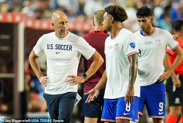 A miserable 1-0 defeat to Uruguay dumped Berhalter's USA team out of the Copa America