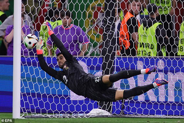Diogo Costa then took centre stage as he saved three penalties to secure Portugal's place in the quarter-finals