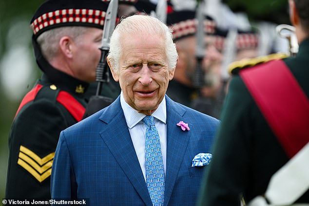 Holyrood Week is shorter than in previous years due to the general election (Pictured: King Charles at the Ceremony of the Keys)