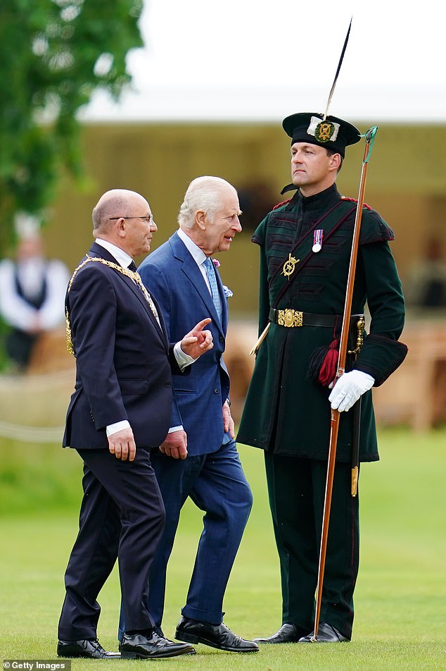 The Ceremony of the Keys is a key part of the Monarch's annual trip to Scotland