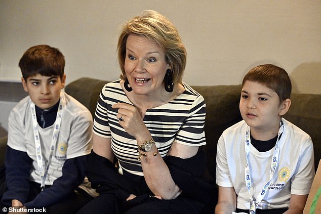 Mathilde looked delighted to be spending time with the children at Camp Tournesol