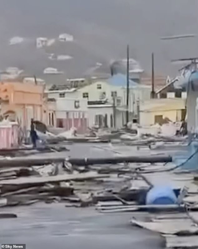 Devastation is seen across Grenada on Tuesday after Hurricane Beryl ripped through Monday