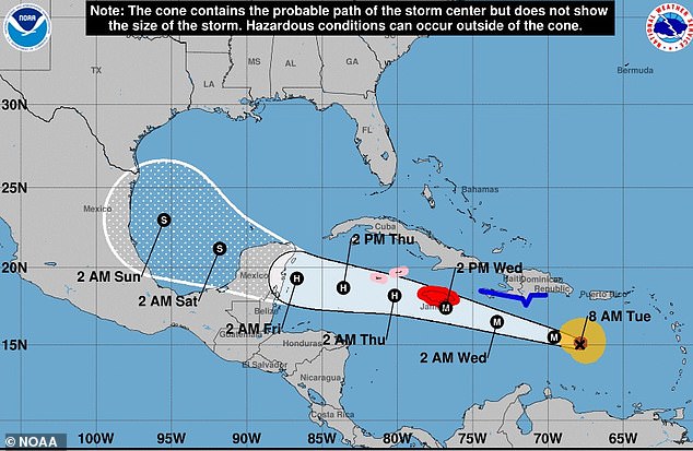 Hurricane Beryl continues to surge across the Caribbean as a monster Category 5 storm leaving a trail of destruction in its wake