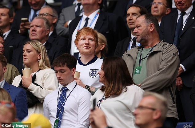 Having middle-of-the-road Ed Sheeran perform for them fits in with how England have played