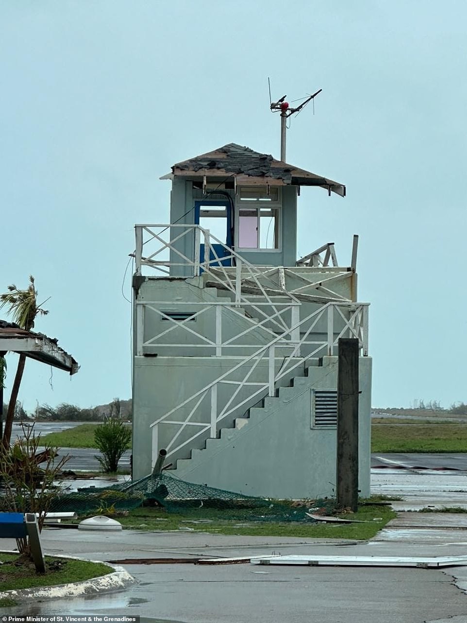 She said the nearby islands of Carriacou and Petit Martinique sustained the greatest damage, with water, food and baby formula a priority. An emergency team was expected to travel to Carriacou on Tuesday morning. 'The situation is grim,' Grenadian Prime Minister Dickon Mitchell told a news conference Tuesday. 'There is no power, and there is almost complete destruction of homes and buildings on the island. The roads are not passable, and in many instances they are cut off because of the large quantity of debris strewn all over the streets.'