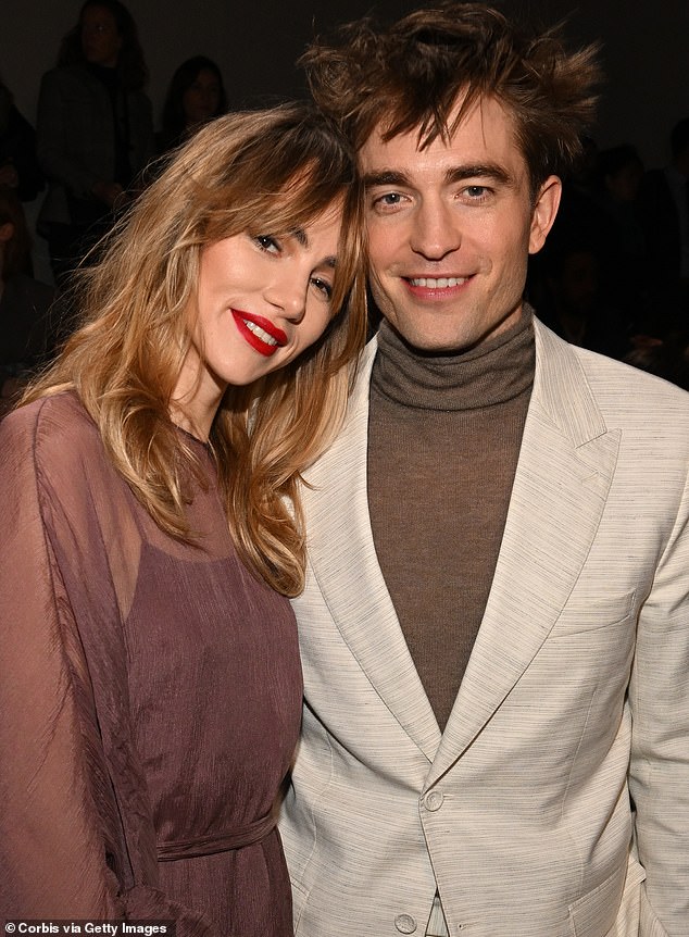 Suki also shared some rare details about her intimate relationship with Robert and how she found 'pure love' with him following a 'chaotic' past (pictured together in 2023)