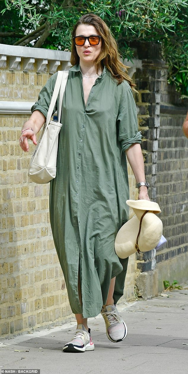 The British actress, 54, was glowing as she joined the hairstylist to the stars for a wander in north London